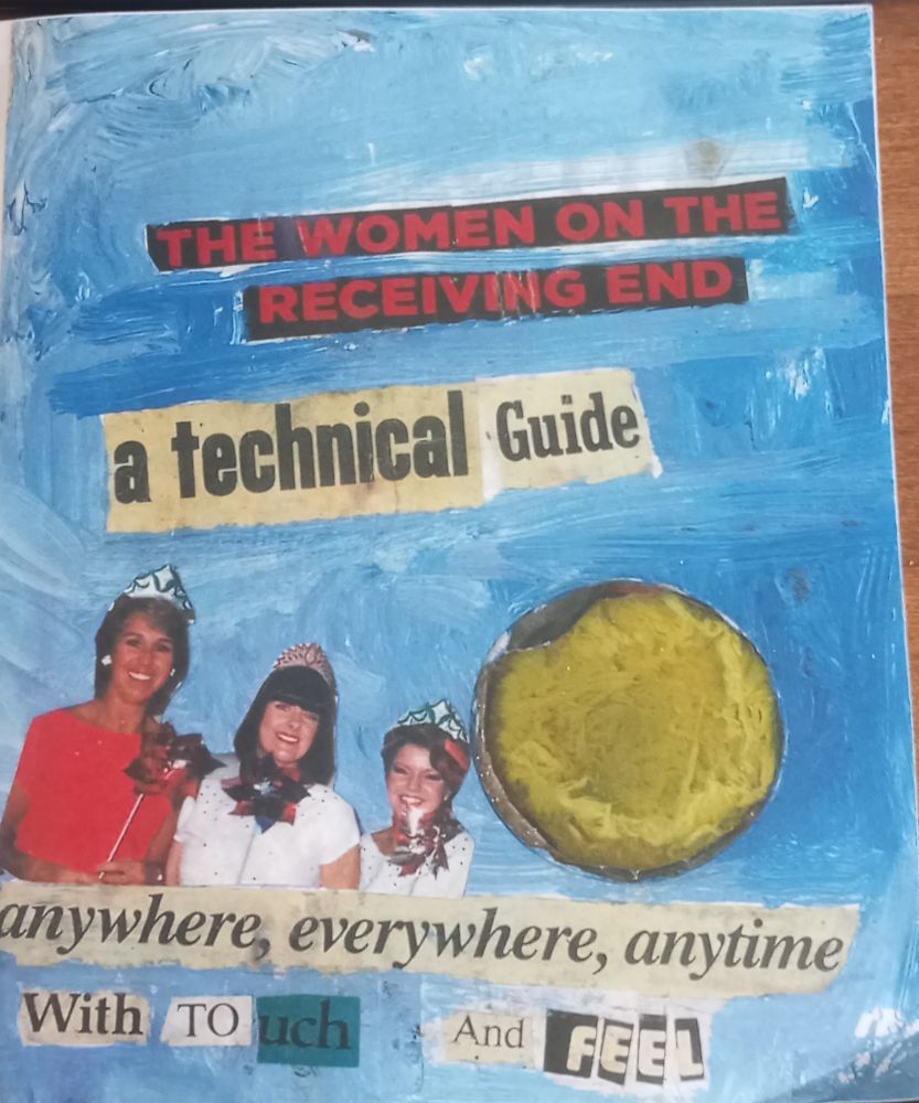 The cover of a zone, it reads the women on the receiving end, a technical guide. Anywhere, everywhere, anytime with touch and feel