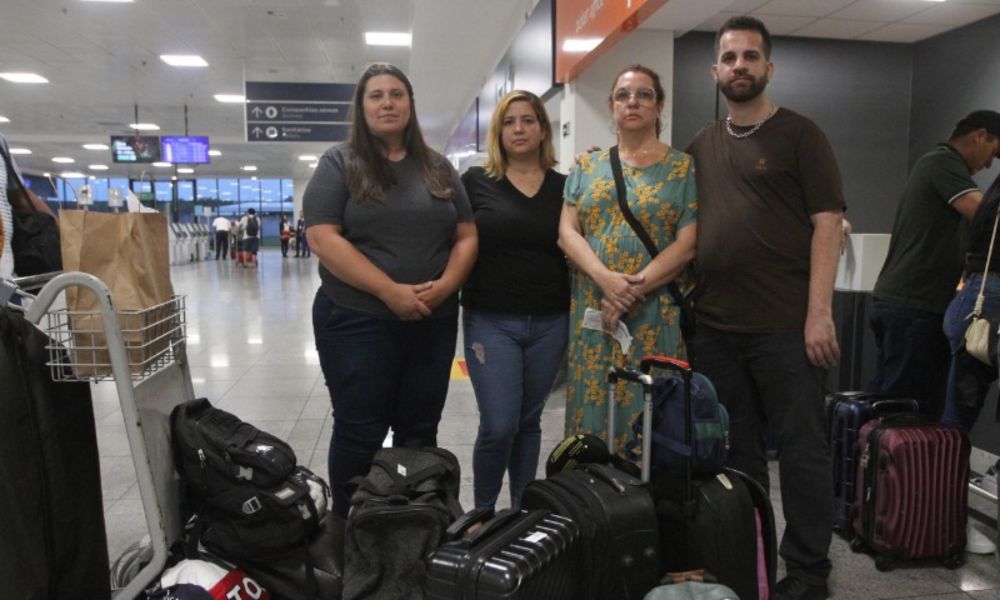 Avião freia na pista e voo é cancelado no Aeroporto de Vitória