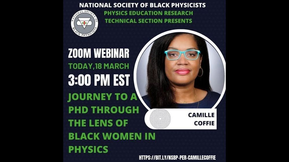 Journey to a PhD through the lens of Black women in physics - March 18, 2024