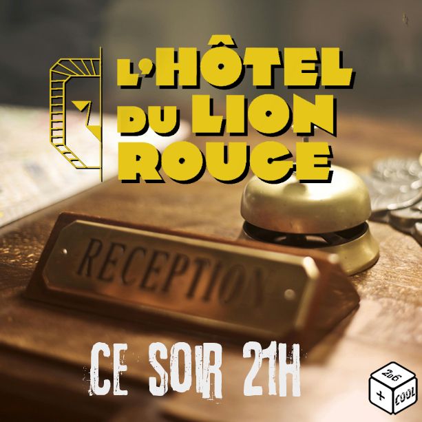 Affichette de promo pour l'actual play de ce soir