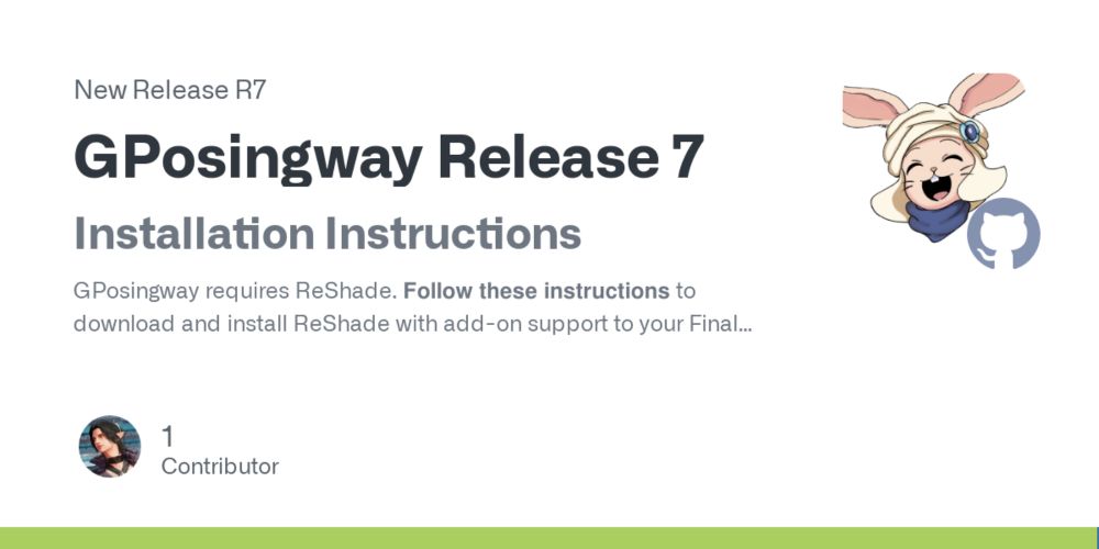 Release GPosingway Release 7 · gposingway/gposingway