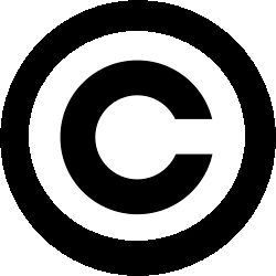 The "copyright" symbol, ©
