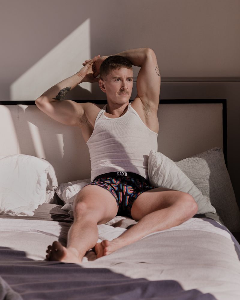me in undies being handsome