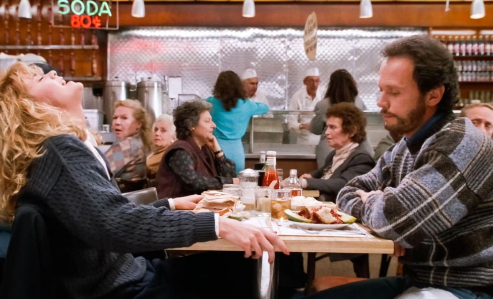 Diner scene from When Harry Met Sally..., directed by Rob Reiner