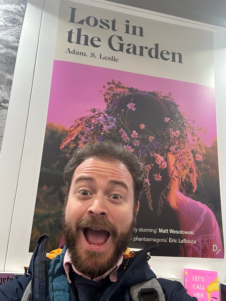 Big old LOST IN THE GARDEN poster