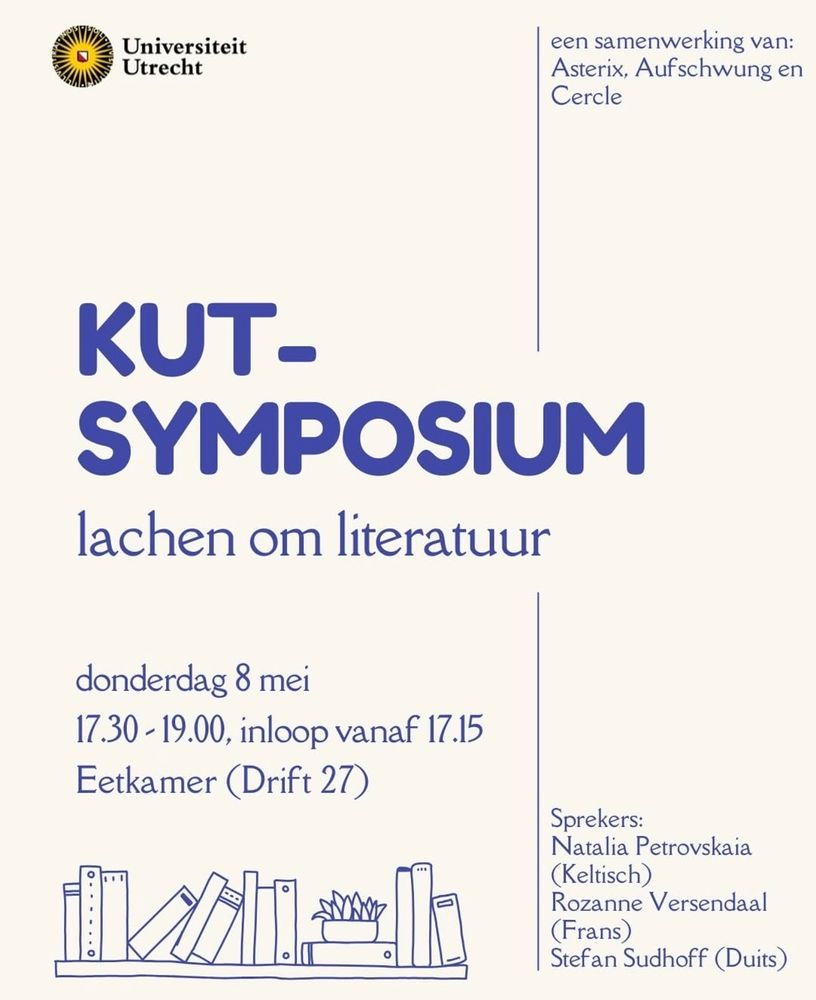 Aankondiging KUT-symposium (= kleine Utrechtse talen)