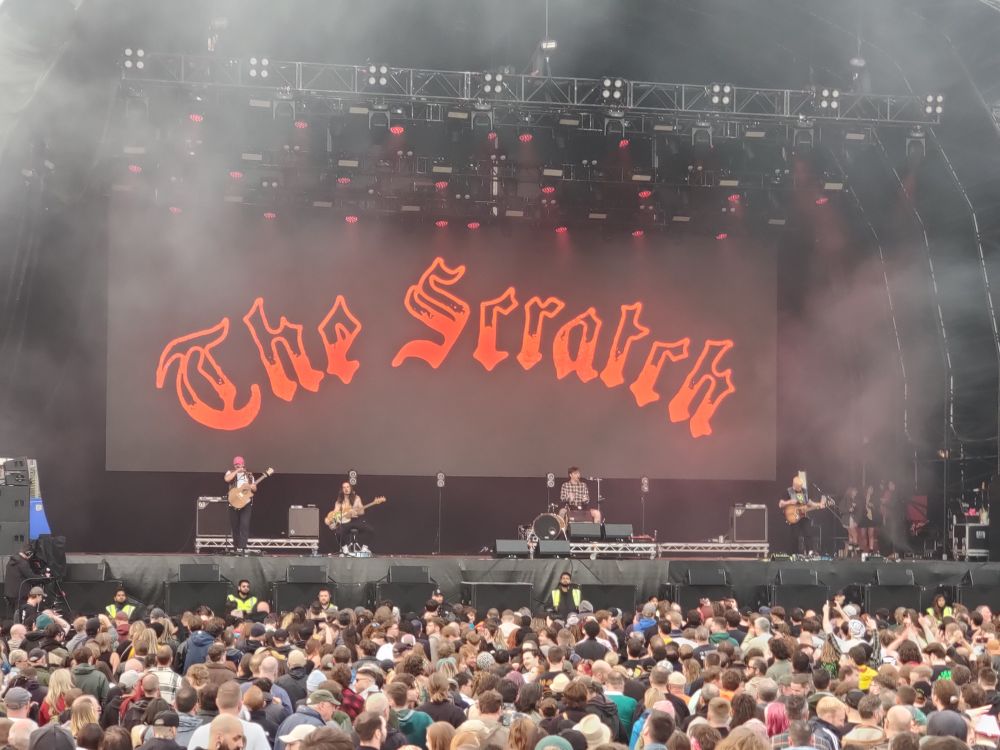 The Scratch on the main stage at In The Meadows festival 