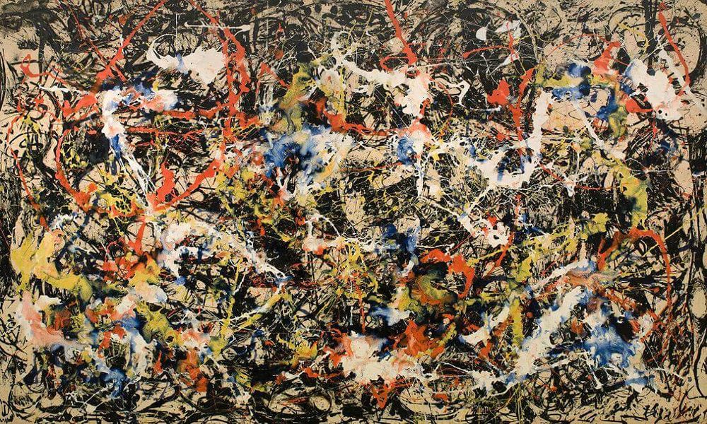 Pollock's 1952 "Convergence"