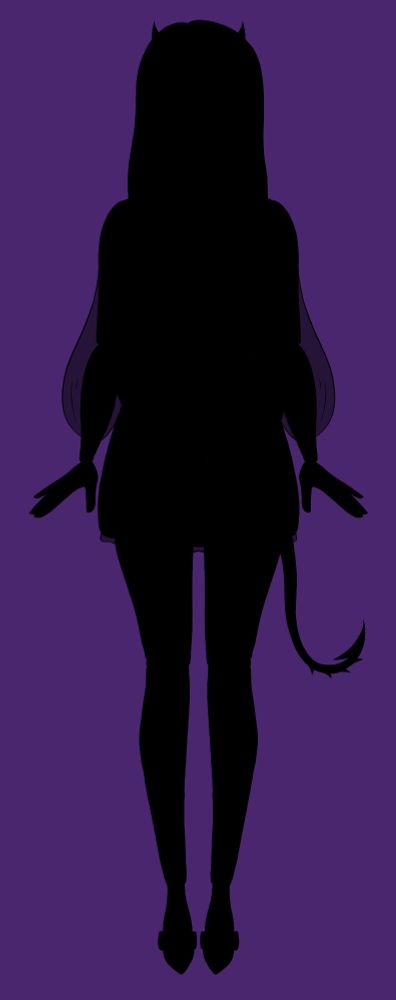 A silhouette of my new design 