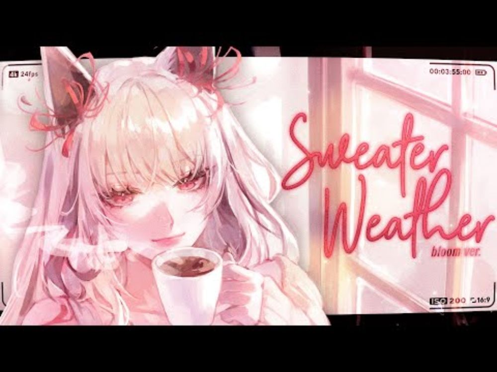 sweater weather / bloomiho cover