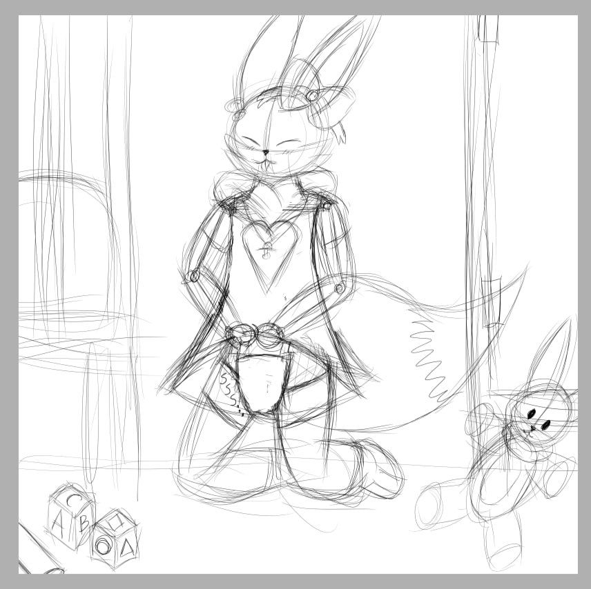 While Eevee was playing he felt the urge to pee, so he decided to play in the waterfall.
