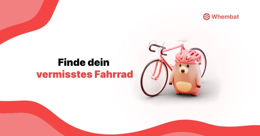 Finde vermisste Fahrräder mit Whembat | KI-gestützte Fahrradsuche