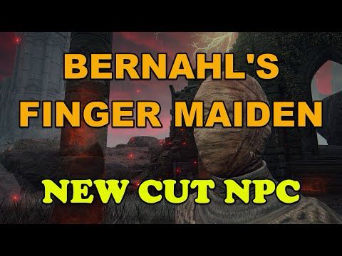 Smoldering Church Bernahl’s Finger Maiden - Elden Ring Cut NPC
