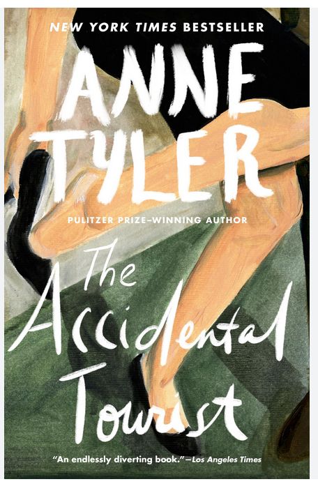 book cover of Anne Tyler's The Accidental Tourist