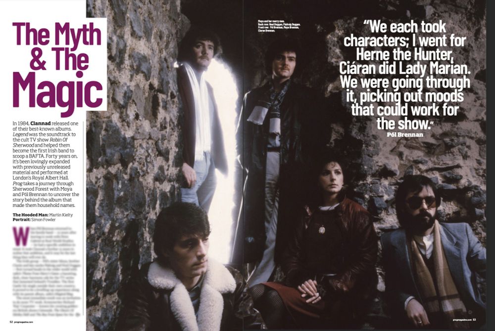 Clannad article in Prog Magazine edition 156 by Martin Kielty