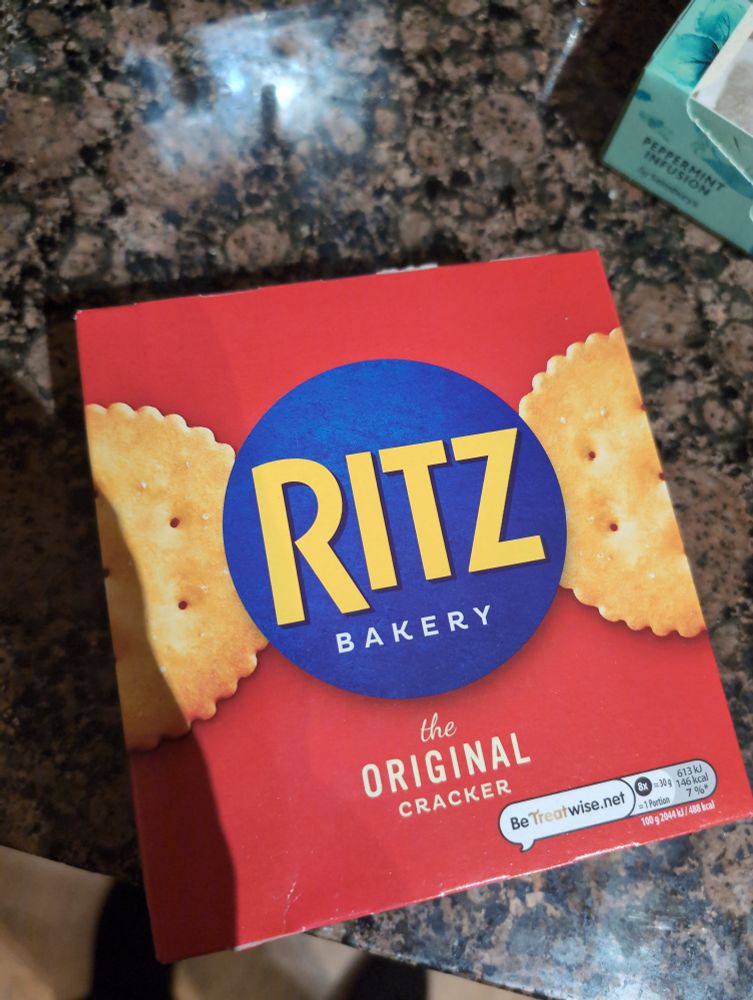 A packet of Ritz crackers