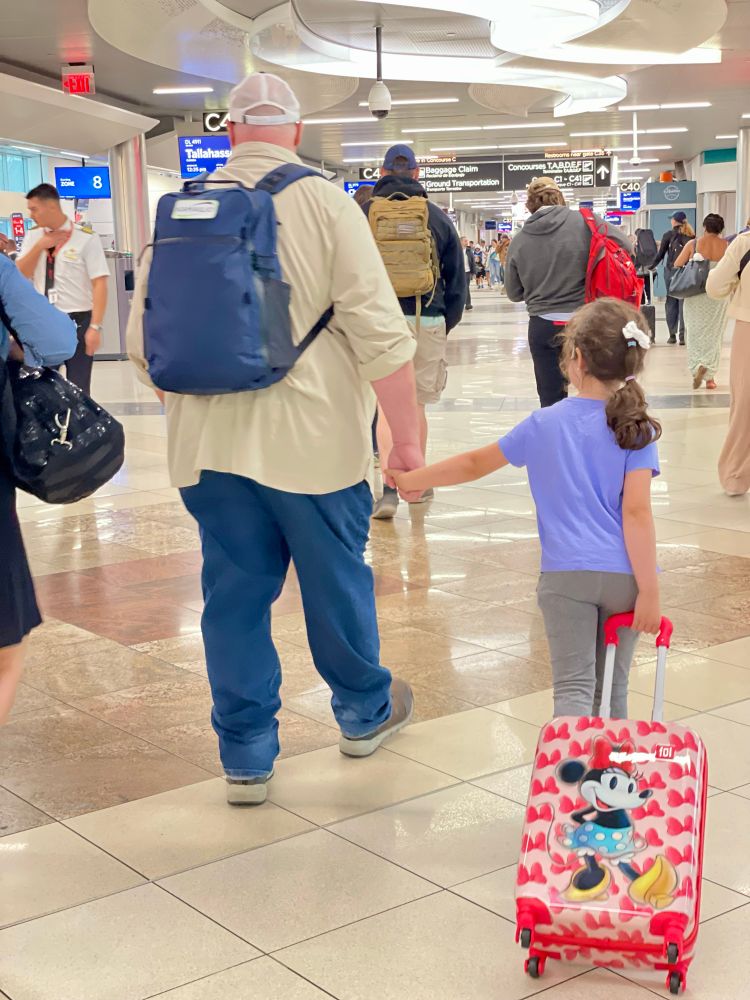 Walking through Atlanta airport 