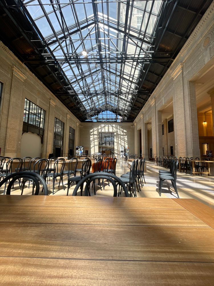 Image  of the south concourse of Michigan central station in Detroit, MI 