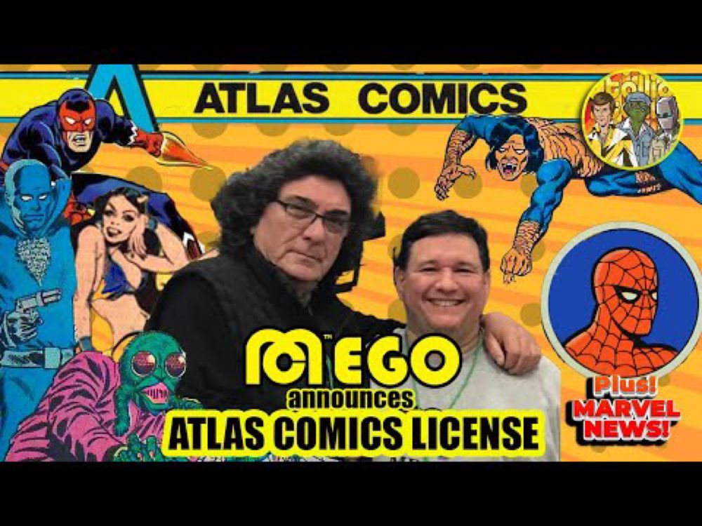 Mego Announces Atlas Comics Toy Line Plus Marvel Update!