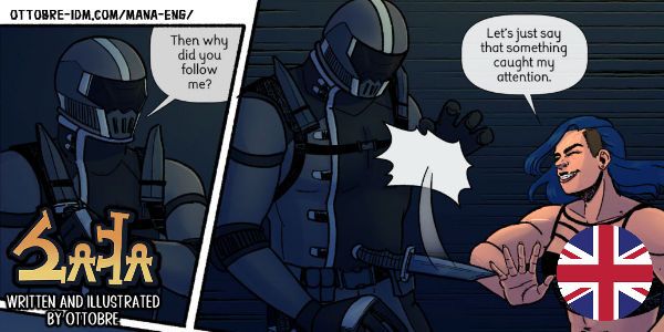 Preview of page 37 from MaNa's chapter 2. Malena disarmed Sverker.