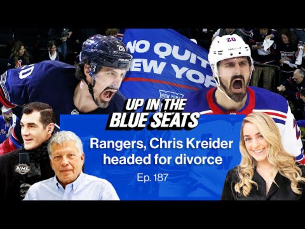 Rangers to move on from Chris Kreider | Up in the Blue Seats - Ep. 187