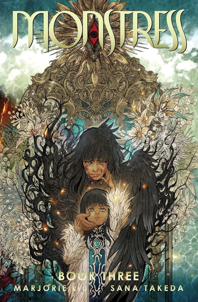 Portada del cómic "Monstress. Book 3", de Marjorie Liu y Sana Takeda.