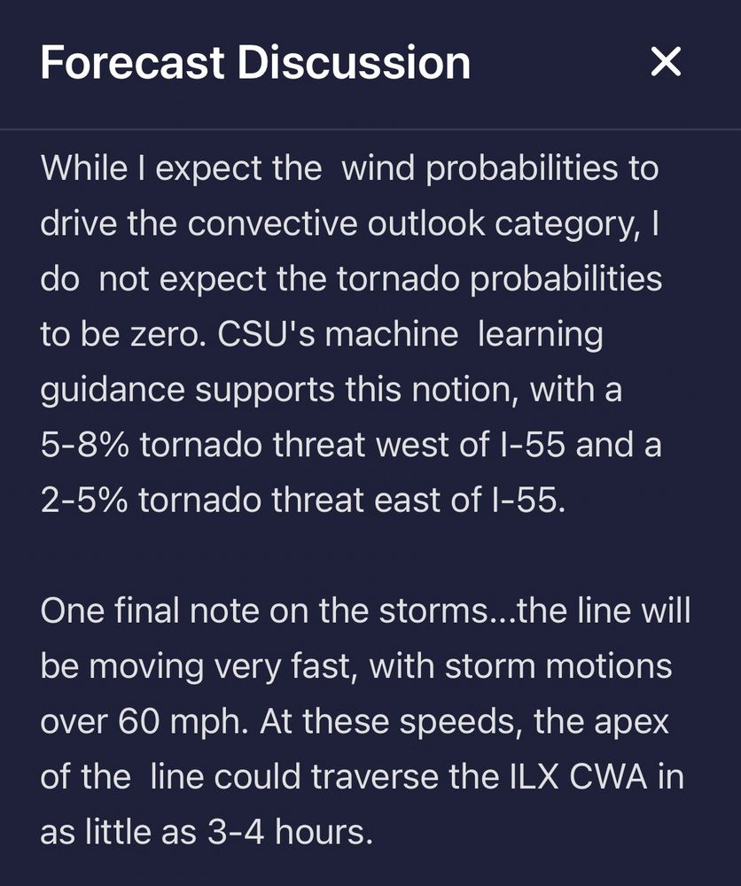 A screenshot of text from a meteorological forecast discussion (5th and final image in the sequence)