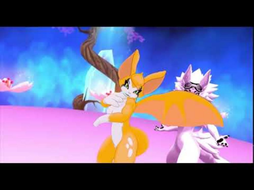 fidget model edit MMD #furry #dustanelysiantail #vrchat #mmd