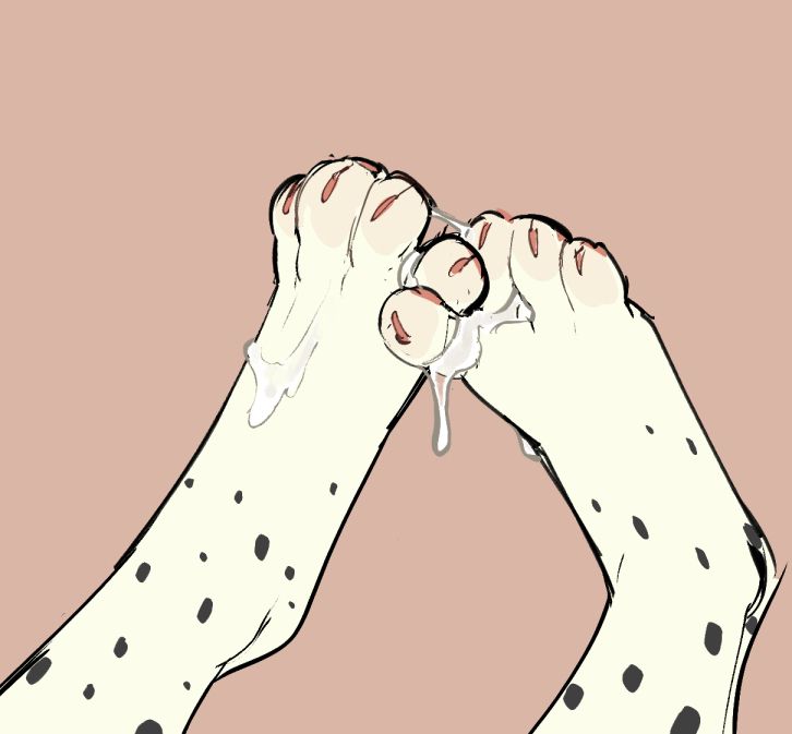 my oc Cookie's toes
