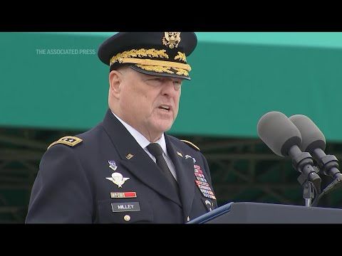 Milley defends democracy, swipes at Trump in farewell address