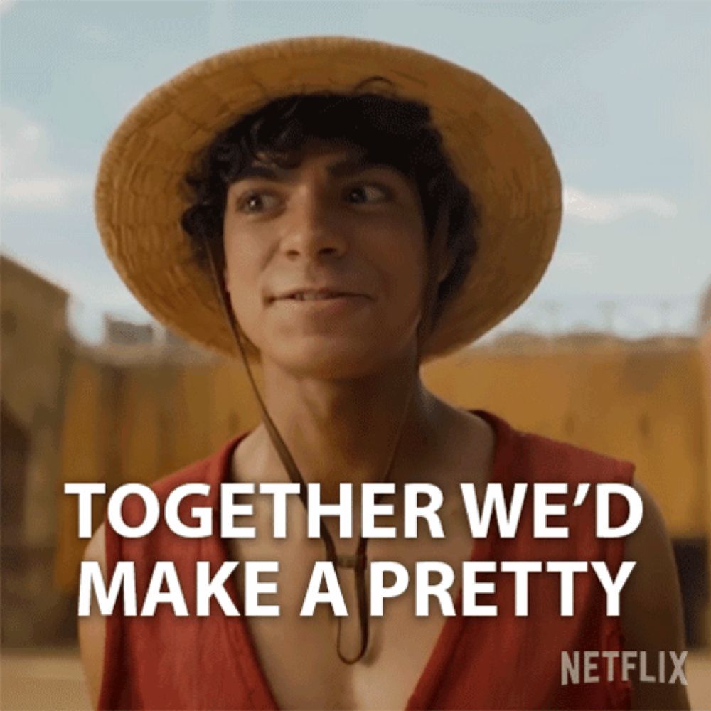 a man in a straw hat says together we 'd make a pretty on netflix