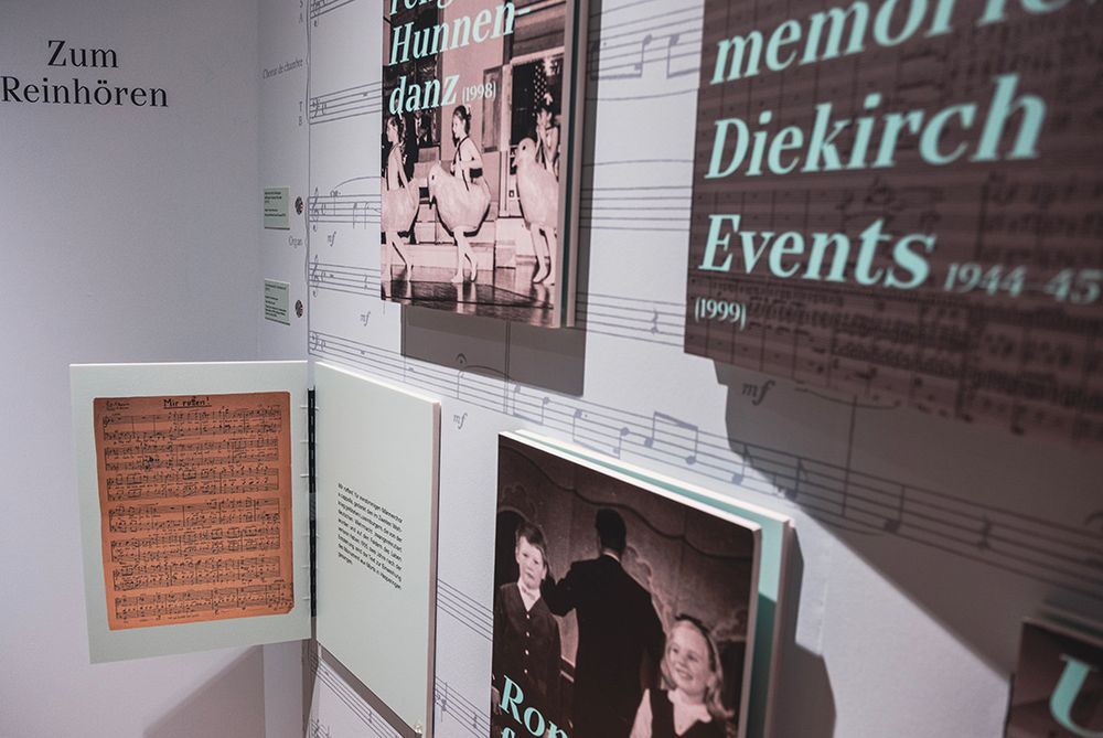 Foto der Ausstellung.
