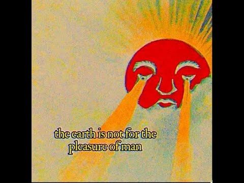 the earth is not for the pleasure of man