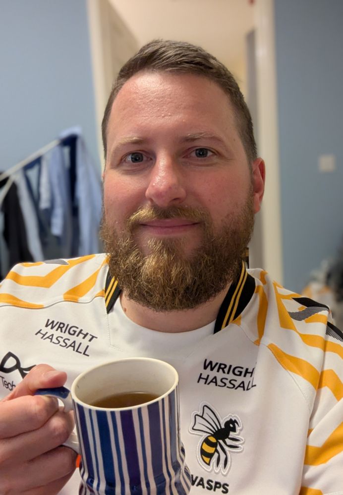 Selfie with mug of peppermint tea...