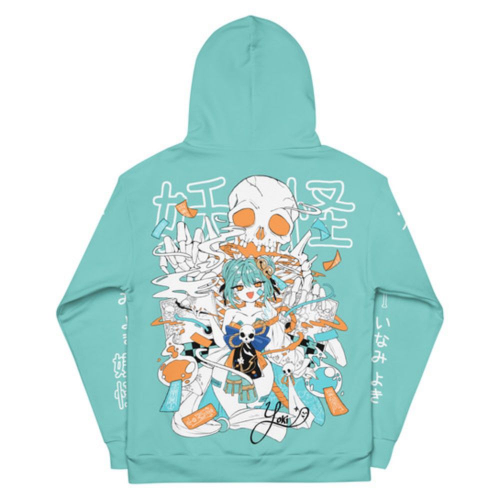 Inami Yoki Yokai Vtuber Hoodie PastelMelon Collaboration | Pastel Melon