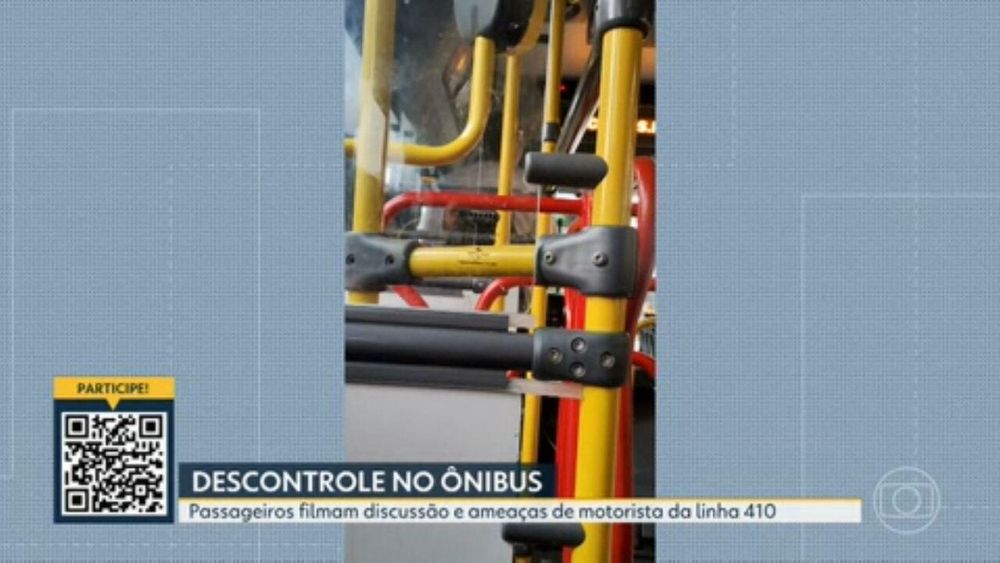 Motorista 'surta' após passageiros reclamarem que não parou no ponto: 'Vou bater na mureta, e vai morrer todo mundo!'; VÍDEO