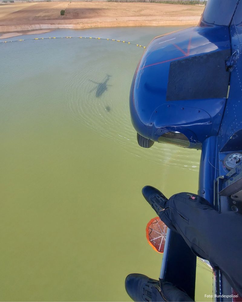 Entnahme von Löschwasser 