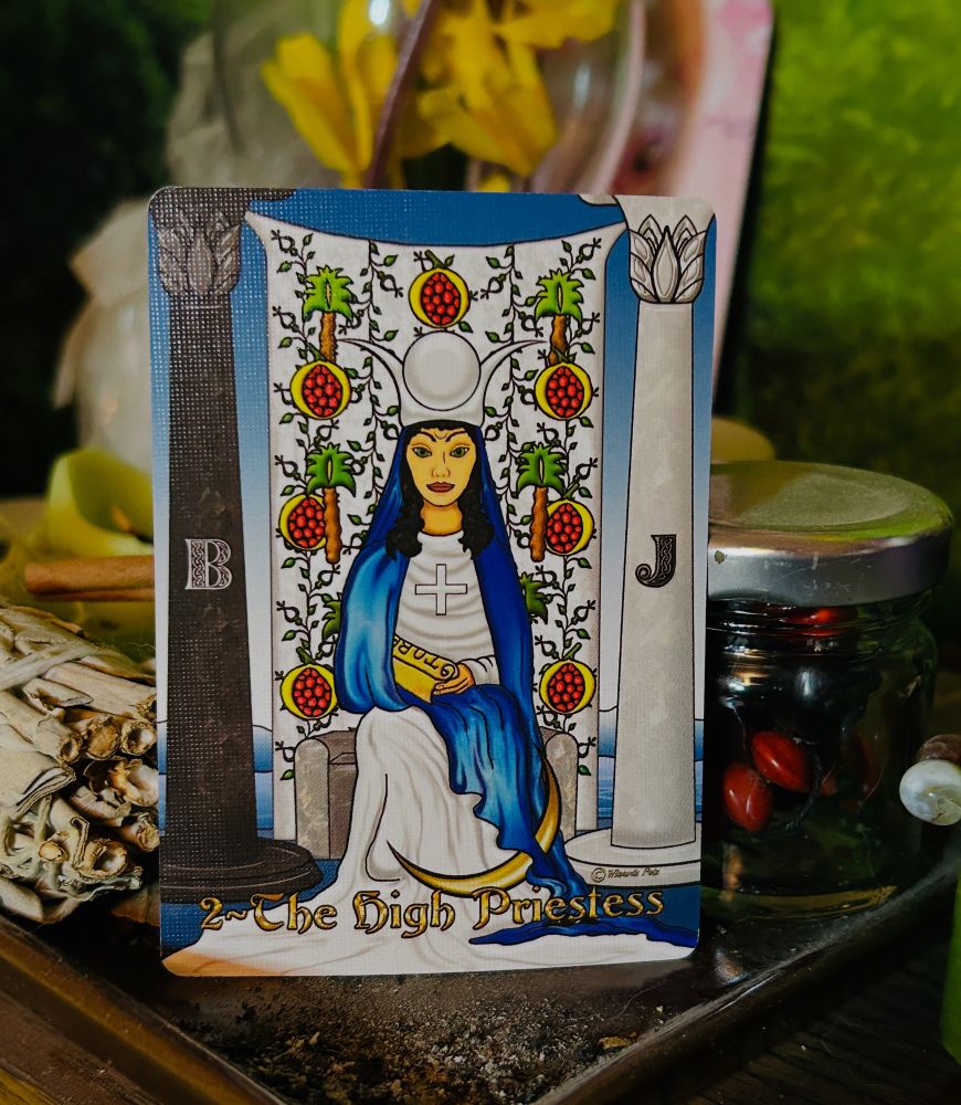 COTD *The High Priestess* Ancient and otherworldly knowledge are yours by birthright. Conversely, the process of incarnating on Earth involves erasing all memory of your true connection to Universe. If you see this card, your memory is about to be restored. 

#cardoftheday
