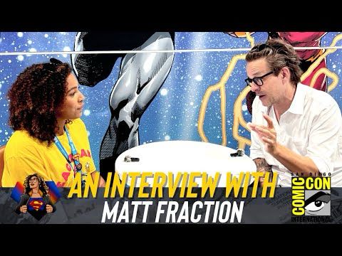 SDCC Interview with ‘Superman’s Pal Jimmy Olsen’ & ‘Batman’ writer, Matt Fraction 