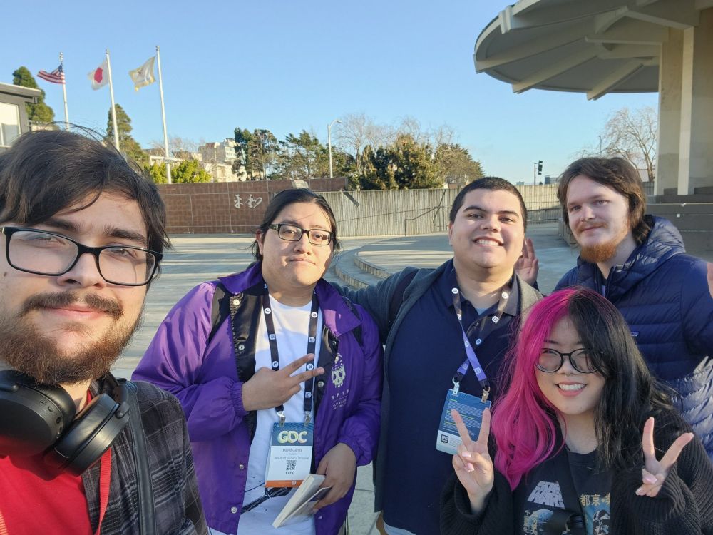 A bunch of game devs attending GDC
