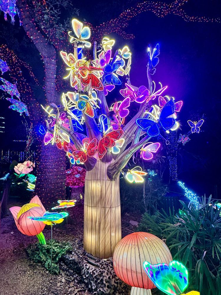 Houston Zoo Lights attraction