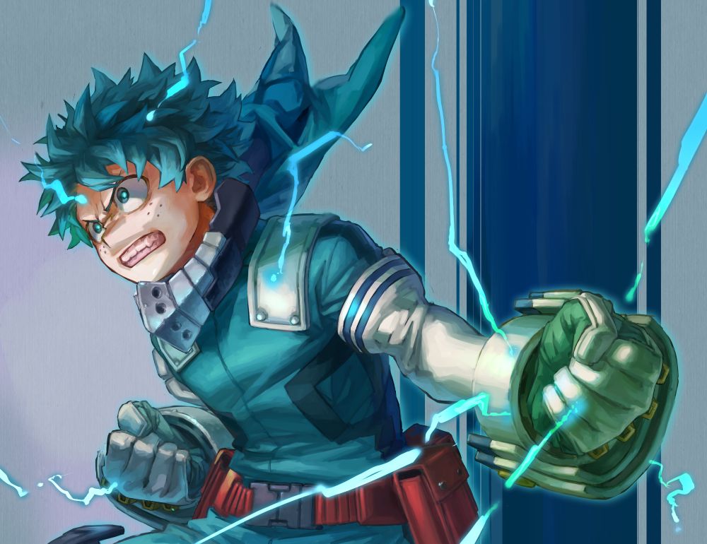 ヒロアカ　緑谷出久　ファンアート