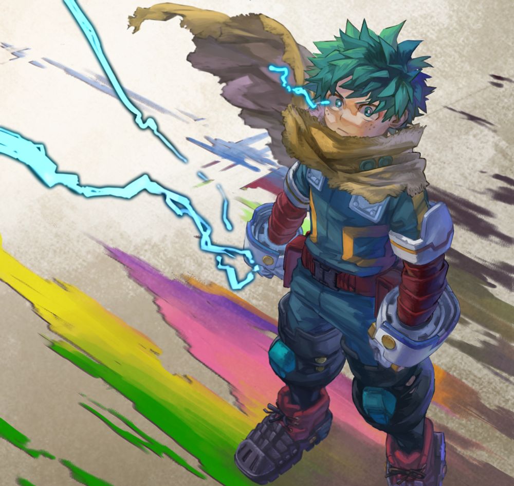 ヒロアカ　ファンアート　緑谷出久(デク)コスチュームz
