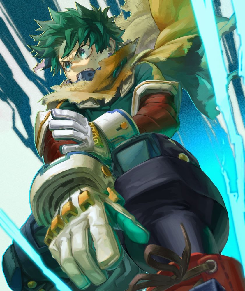 ヒロアカ　ファンアート　緑谷出久(デク)コスチュームz