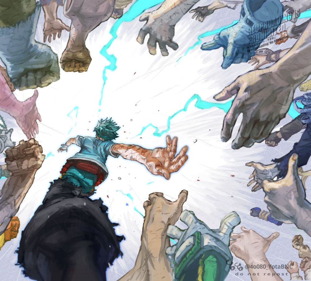 ヒロアカ　ファンアート
アニメFINAL SEASON 
頑張れ