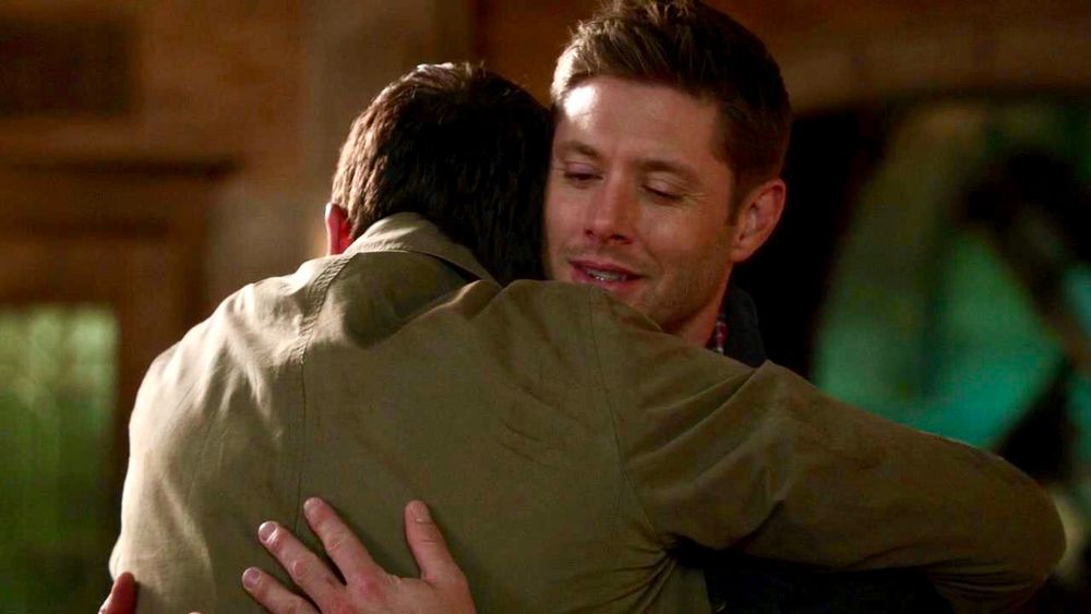 Destiel hug, Keep calm and carry on.
