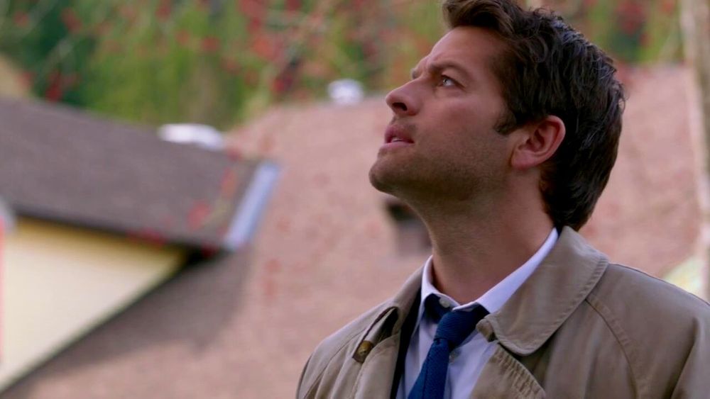 Castiel and his wonderful profile, Clip Show. 