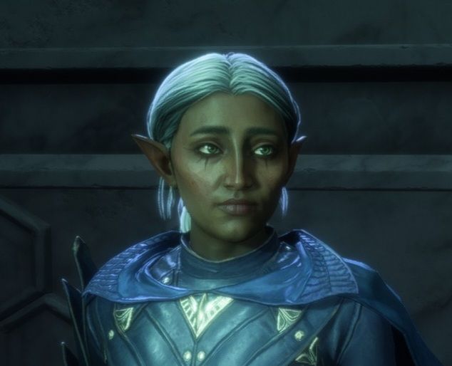 rook, facing the camera again, looking off to the right with a neutral expression.