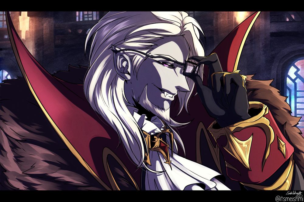 Hesperos FFXIV showin' off his edgy eye change! >:]c