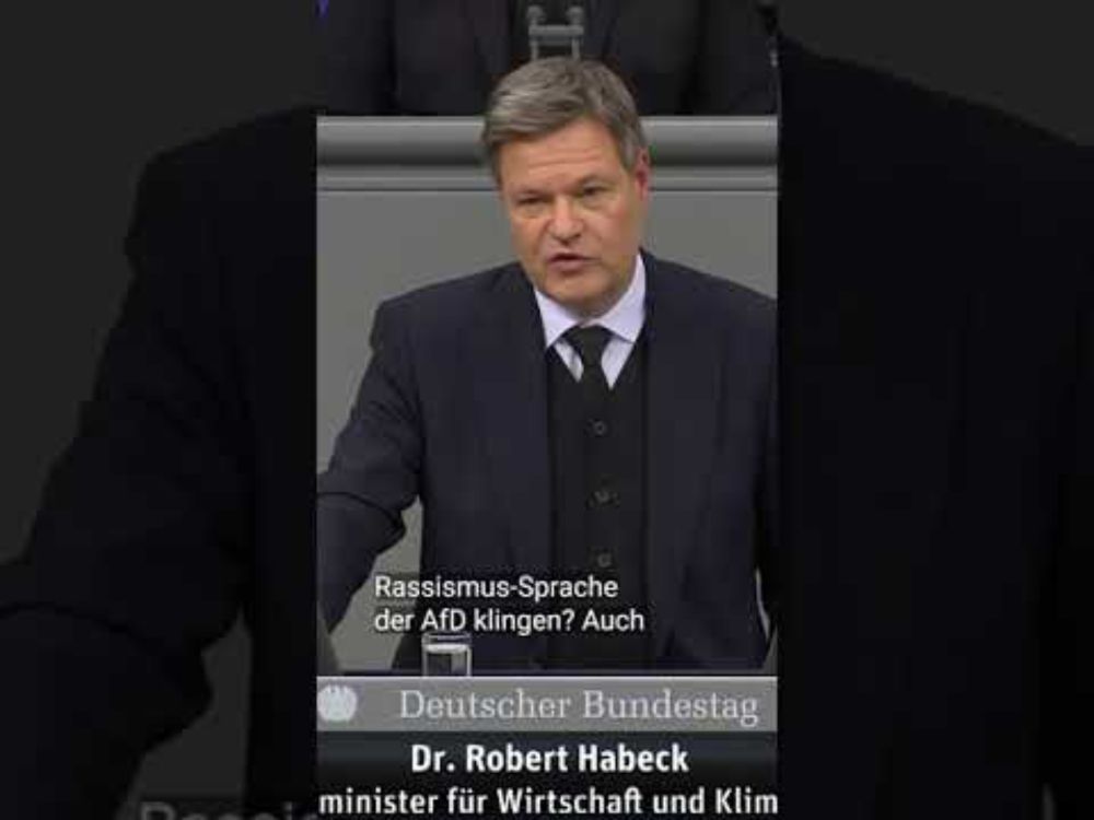 Eine Zäsur für dieses Land | Robert Habeck